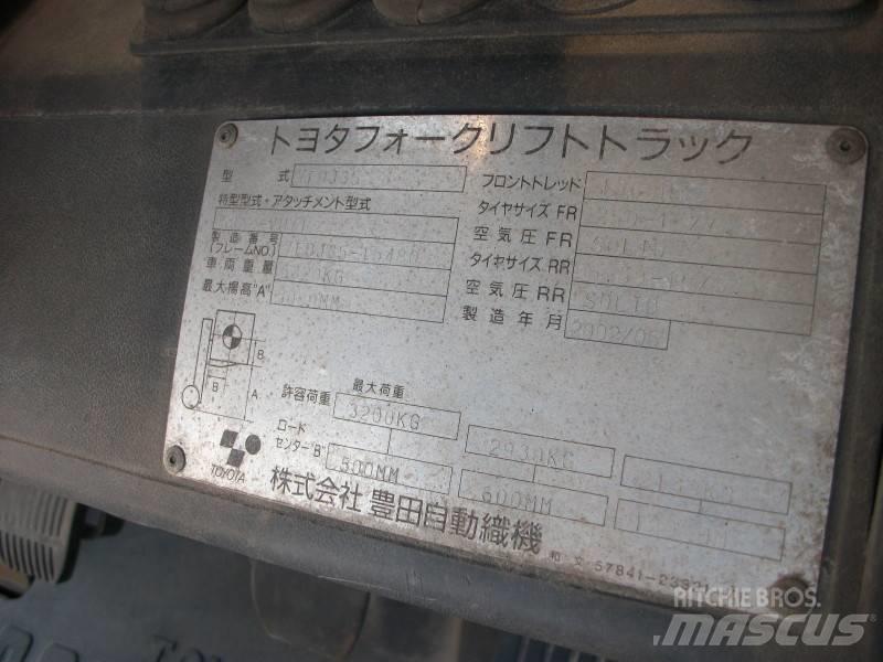 Toyota 7 FDJ 35 Dieselové vozíky