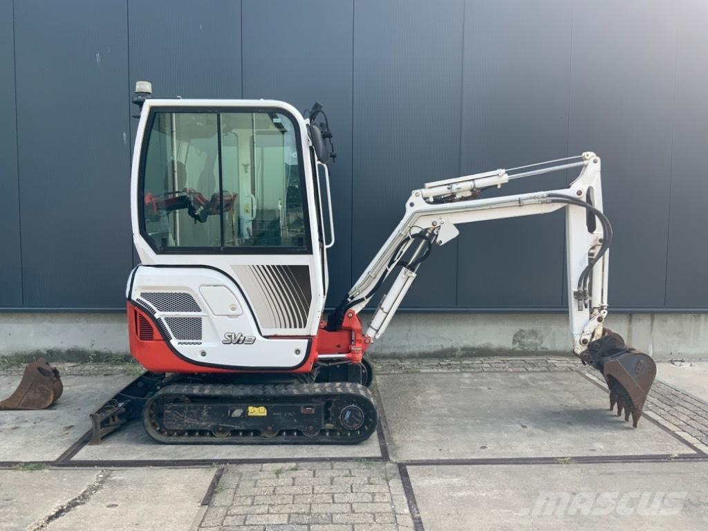 Yanmar SV 18 Mini rýpadlá < 7t