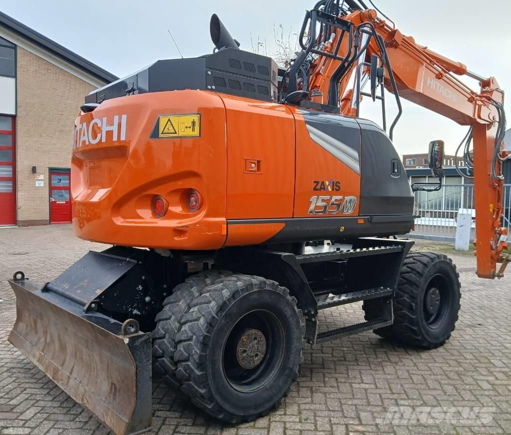 Hitachi ZX155W-7 Kolesové rýpadlá