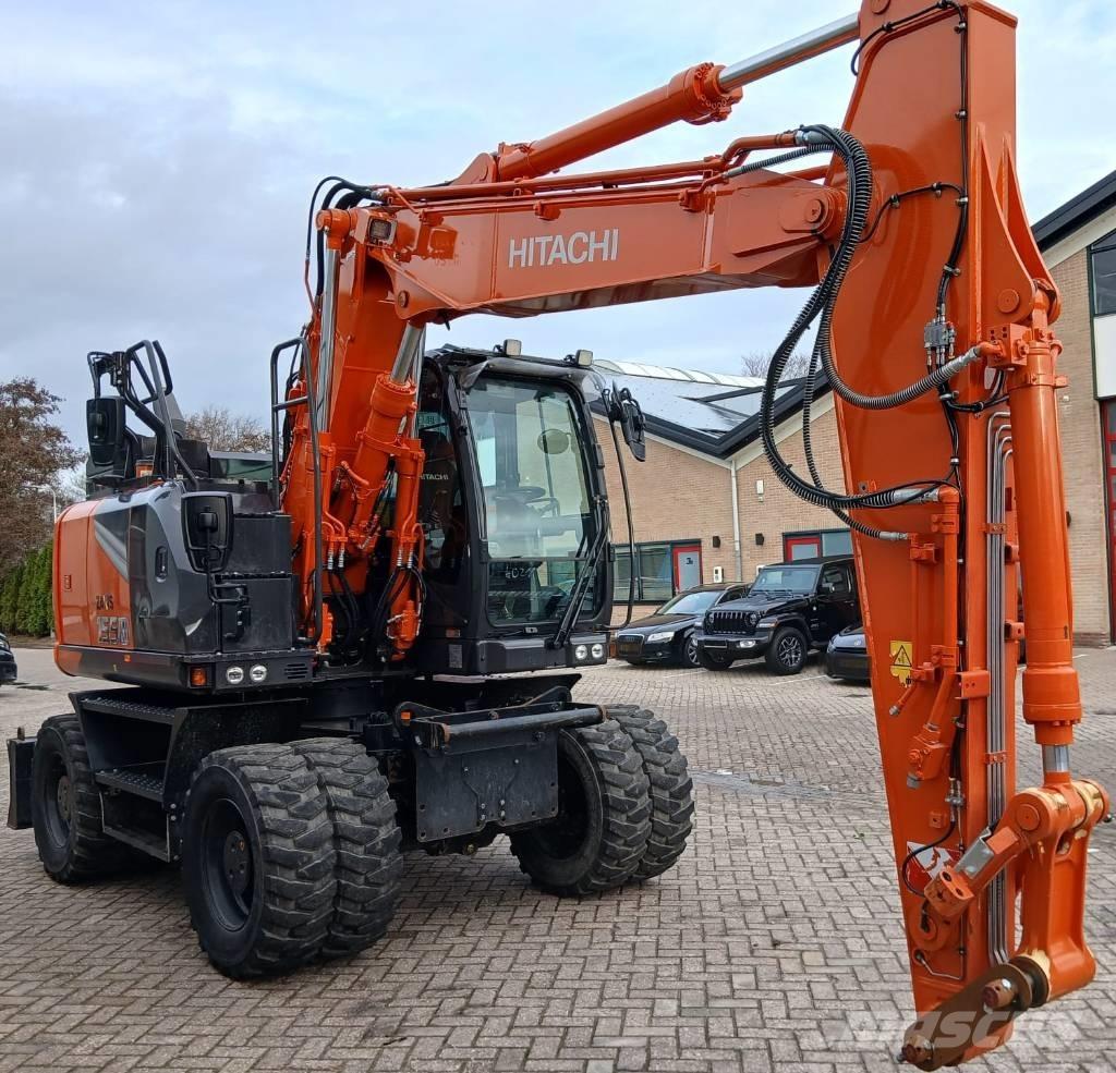 Hitachi ZX155W-7 Kolesové rýpadlá