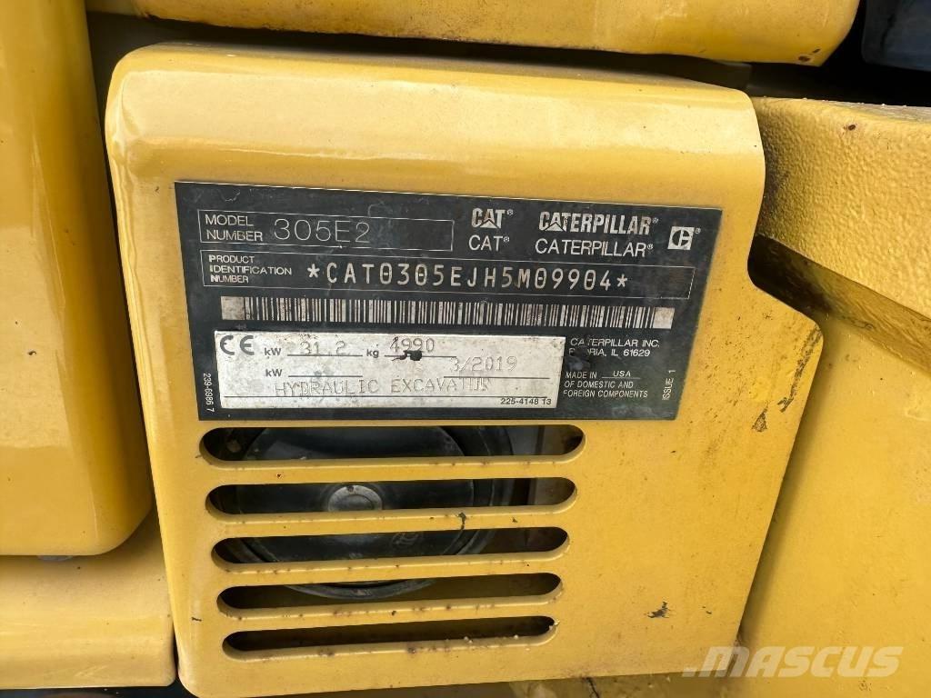 CAT 305 Mini rýpadlá < 7t