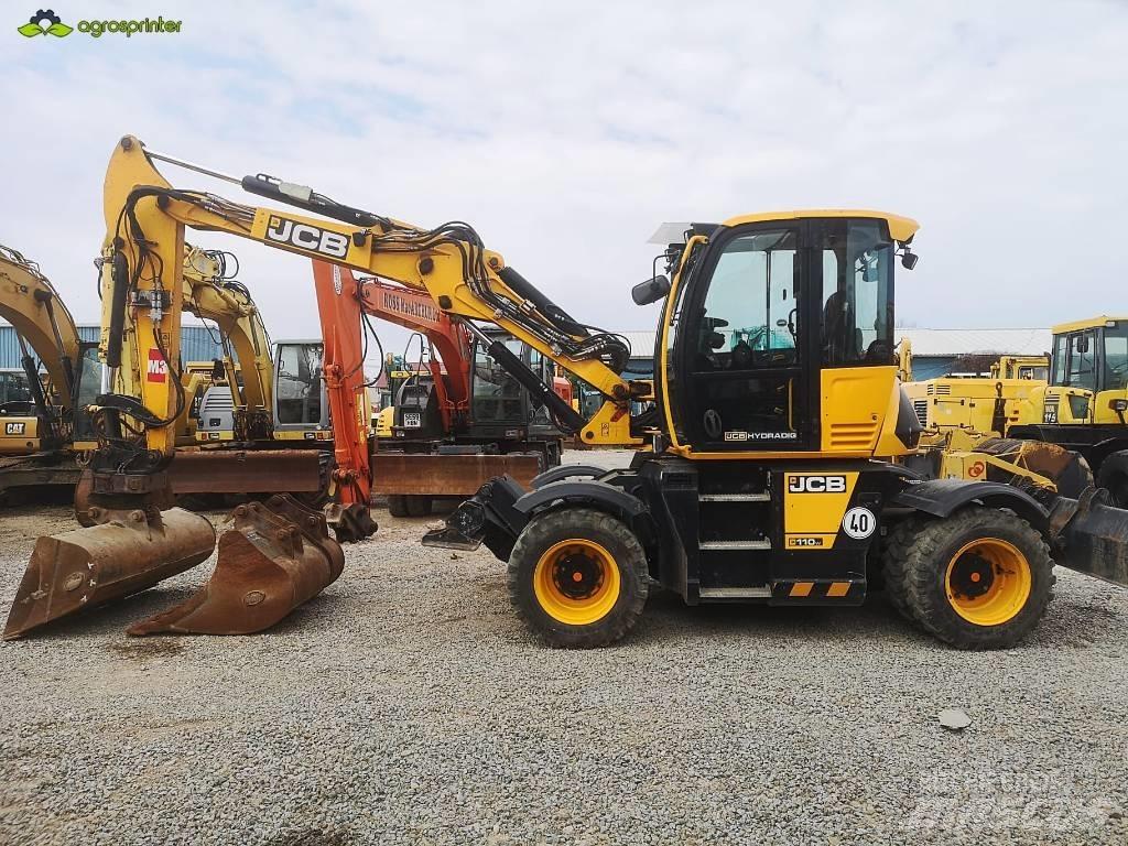 JCB Hydradig 110W Kolesové rýpadlá