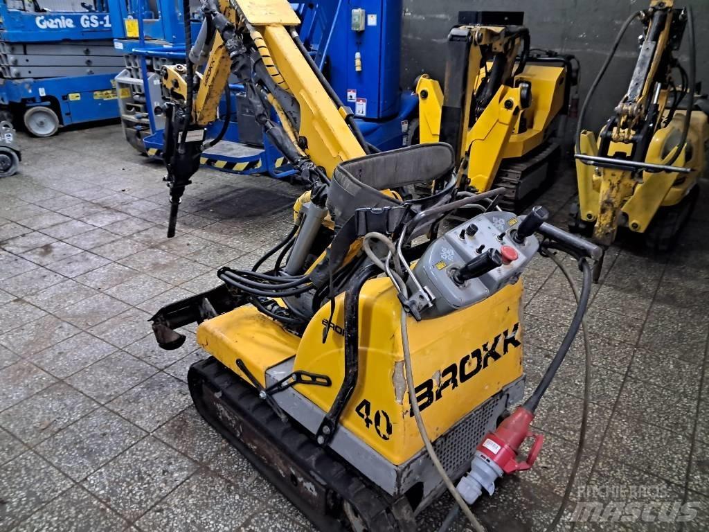 Brokk 40 Mini rýpadlá < 7t
