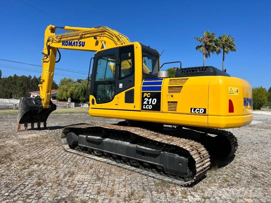 Komatsu PC 210 LCD-8 Pásové rýpadlá