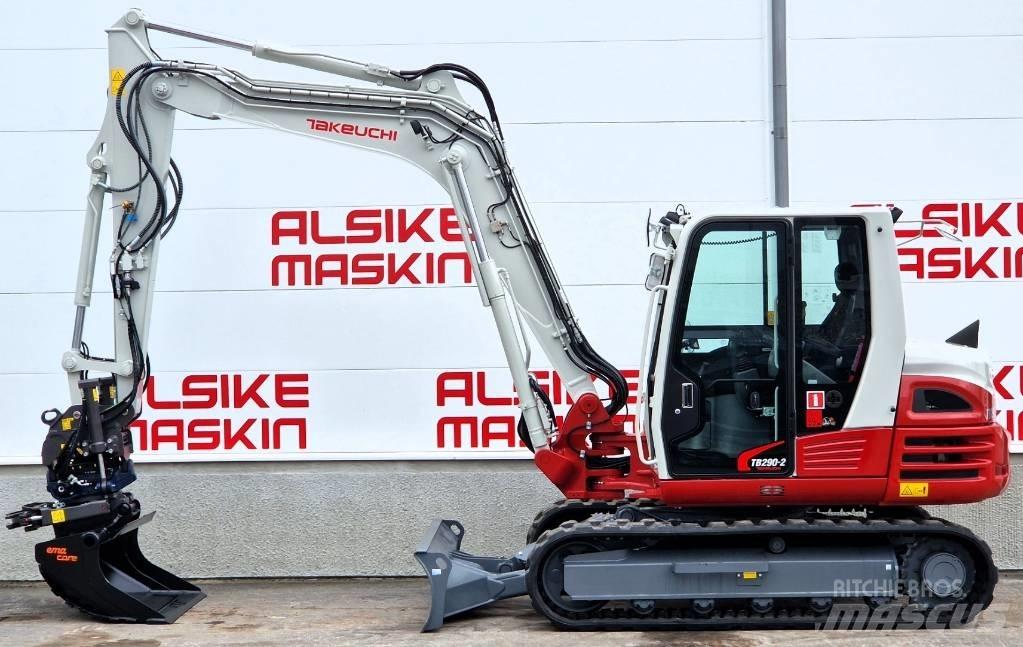 Takeuchi TB290-2 Midi rýpadlá 7 t - 12 t
