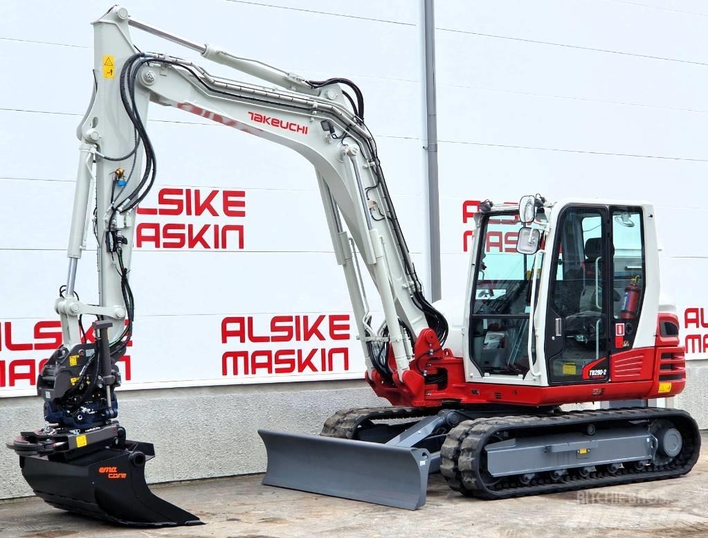 Takeuchi TB290-2 Midi rýpadlá 7 t - 12 t