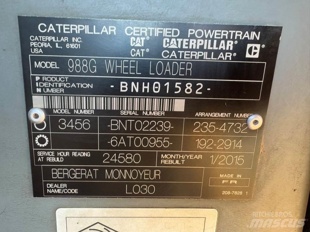 CAT 988G Kolesové nakladače