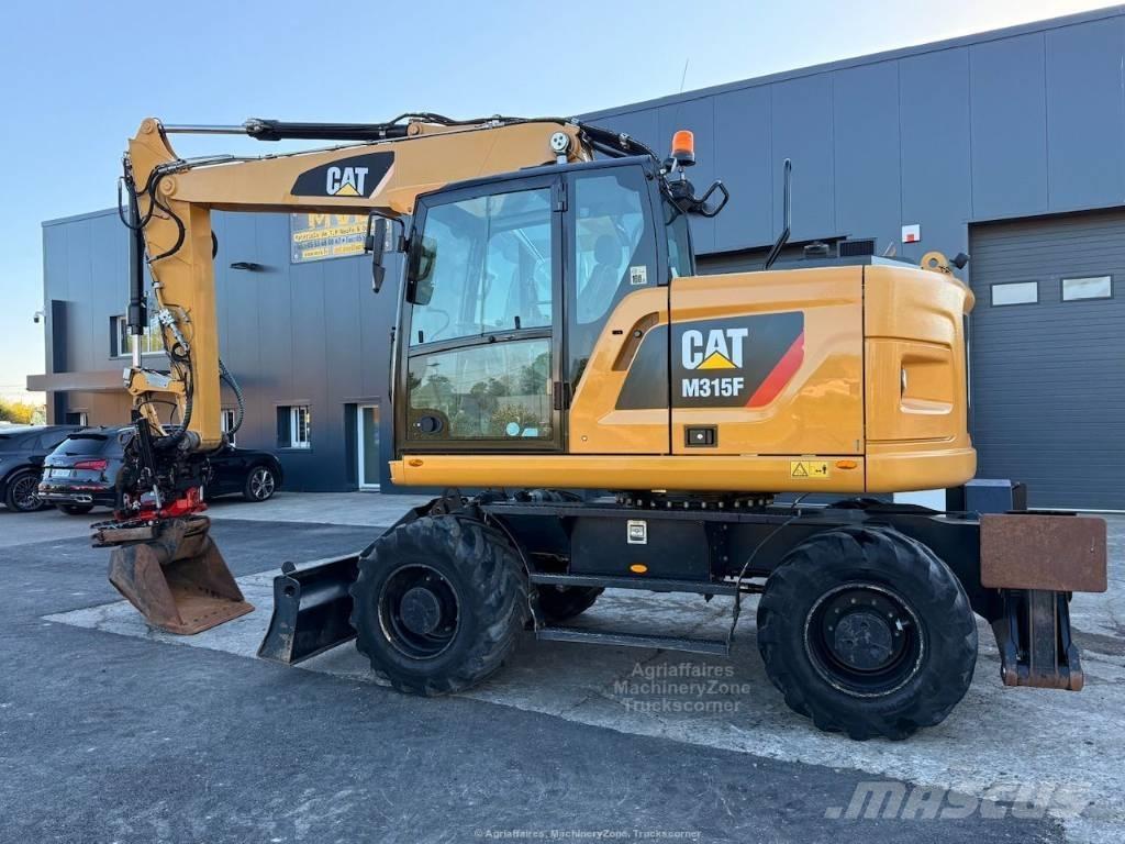 CAT M315F Kolesové rýpadlá