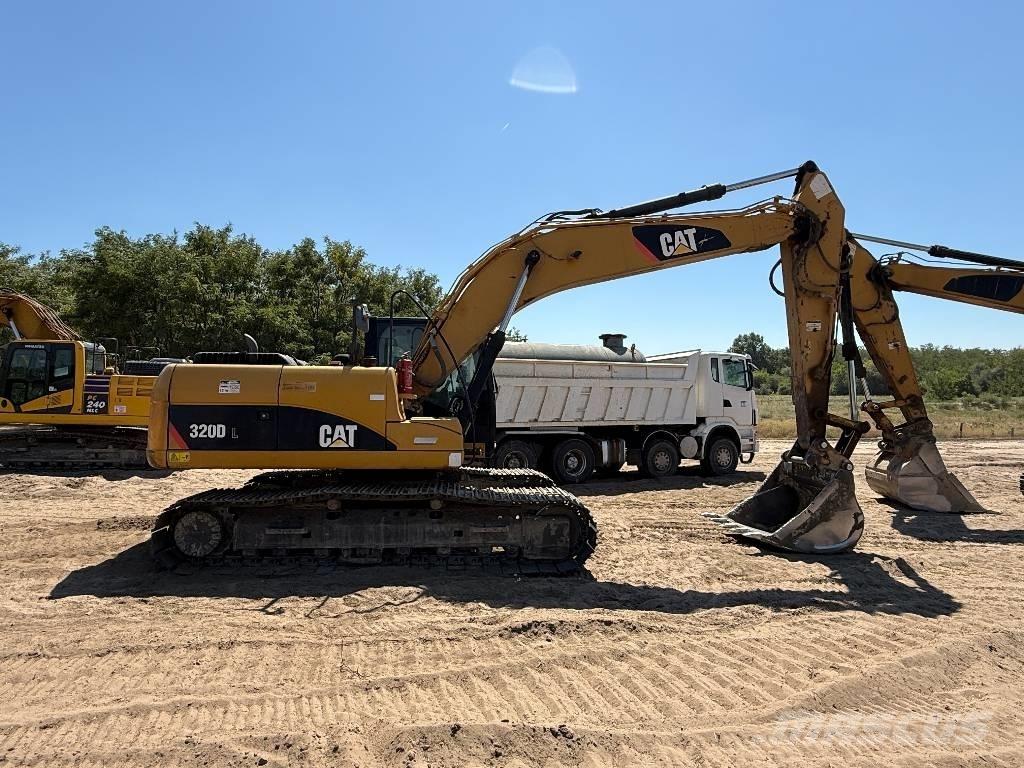 CAT 320 D Pásové rýpadlá