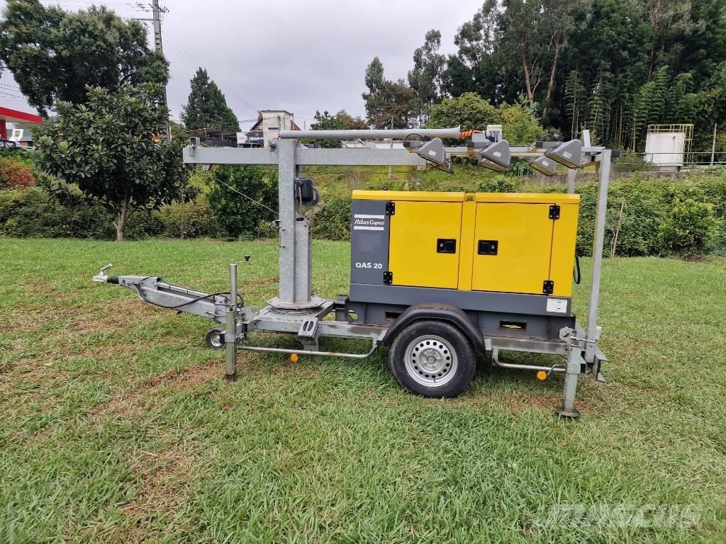 Atlas Copco QAS 20 Naftové generátory