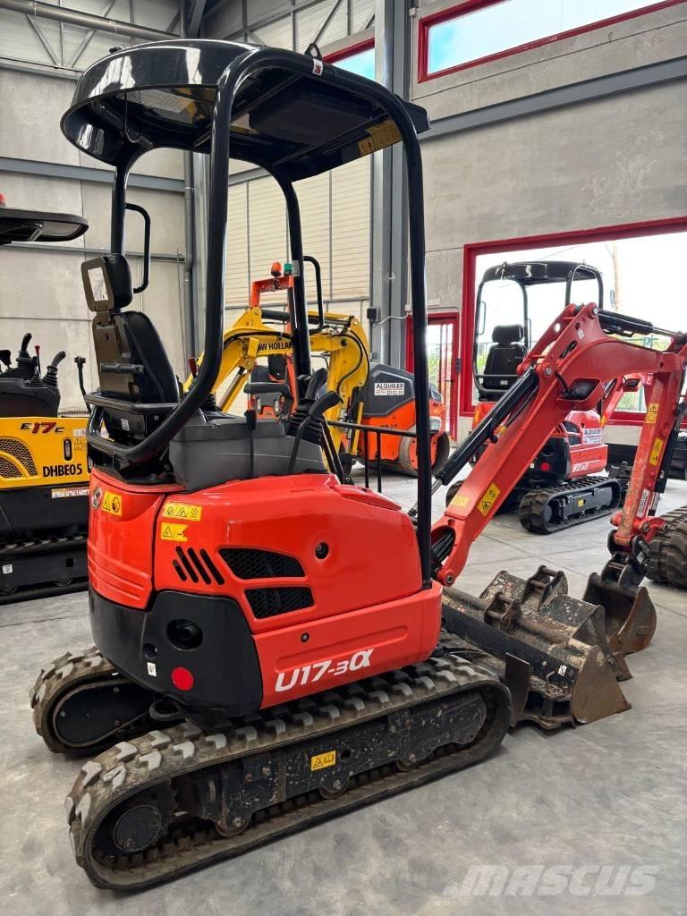 Kubota U 17-3 Mini rýpadlá < 7t