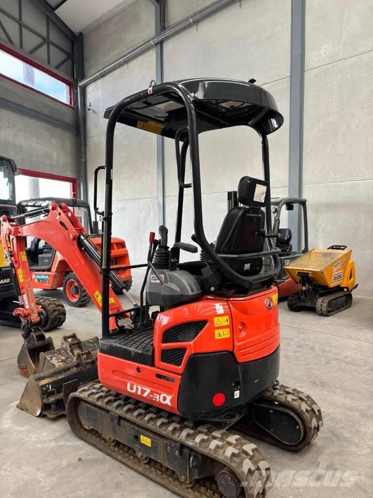 Kubota U 17-3 Mini rýpadlá < 7t