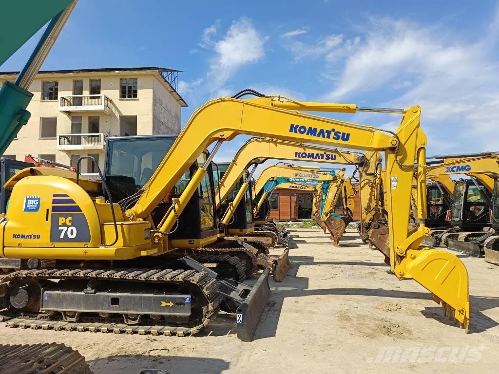 Komatsu PC 70 Midi rýpadlá 7 t - 12 t