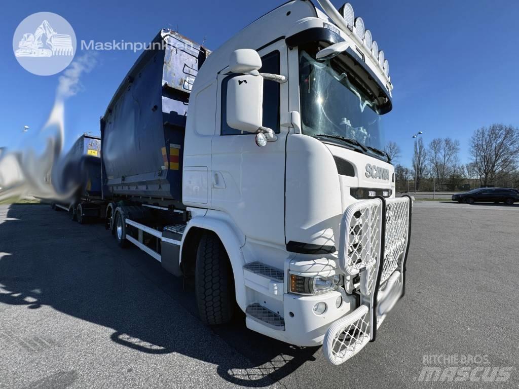 Scania G 490 Hákový nosič kontajnerov