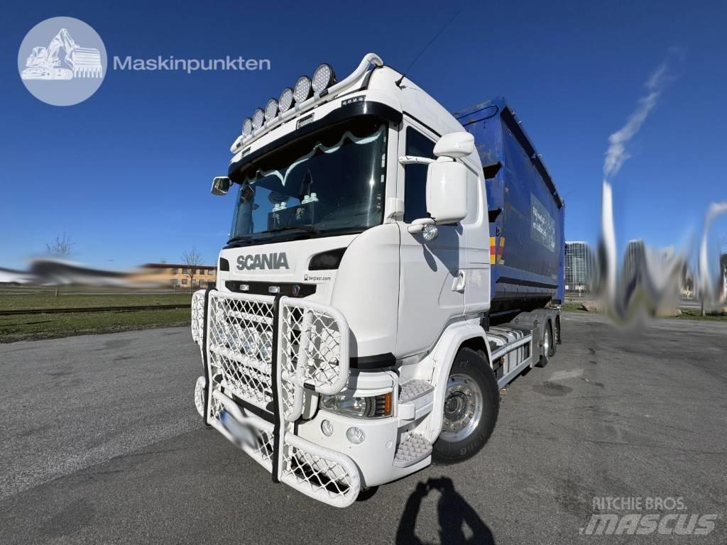 Scania G 490 Hákový nosič kontajnerov