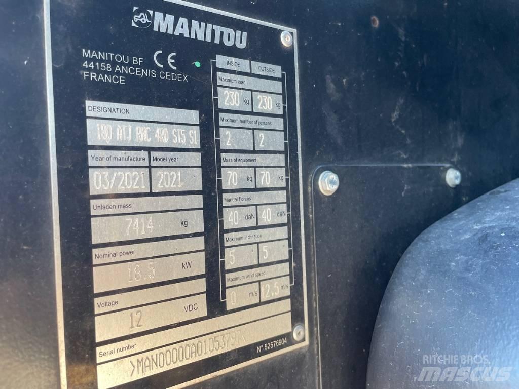 Manitou 180 ATJ Kĺbové plošiny