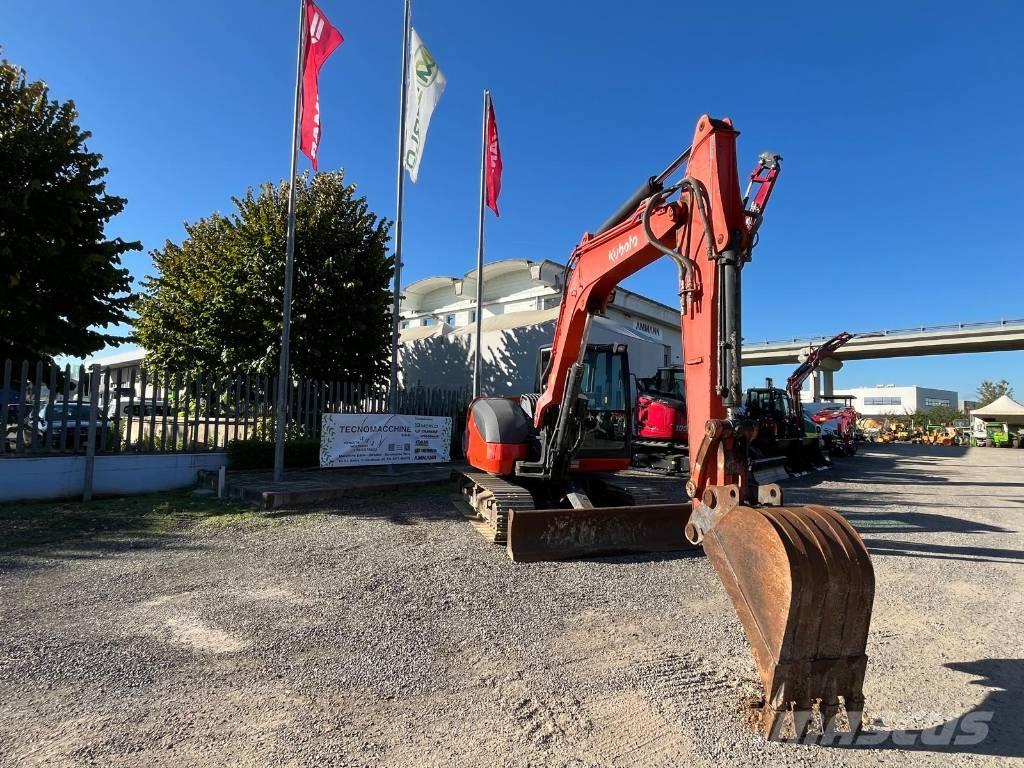 Kubota KX 080-4 Midi rýpadlá 7 t - 12 t