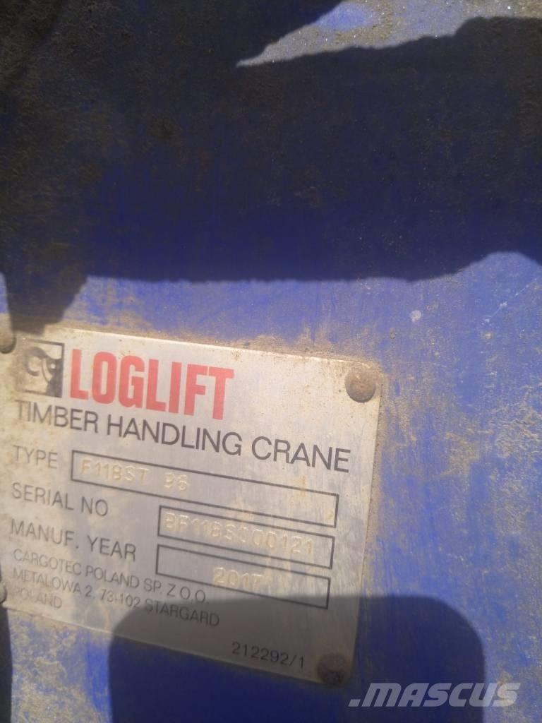 Loglift F118ST Lesnícke žeriavy