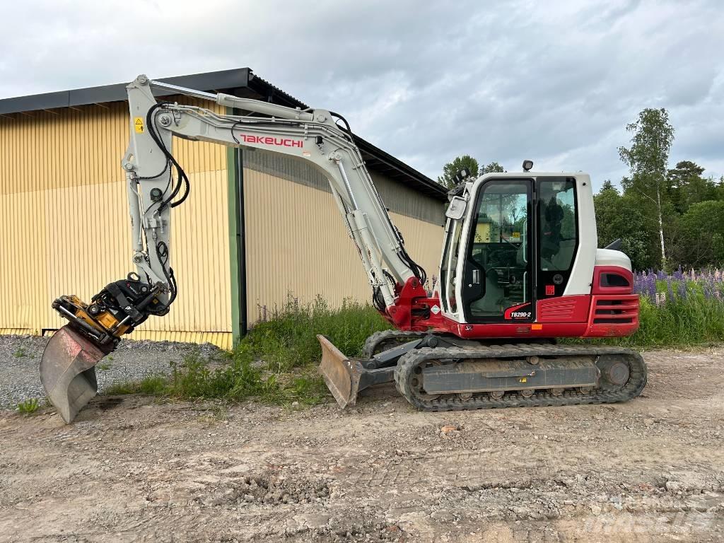 Takeuchi TB290 Midi rýpadlá 7 t - 12 t