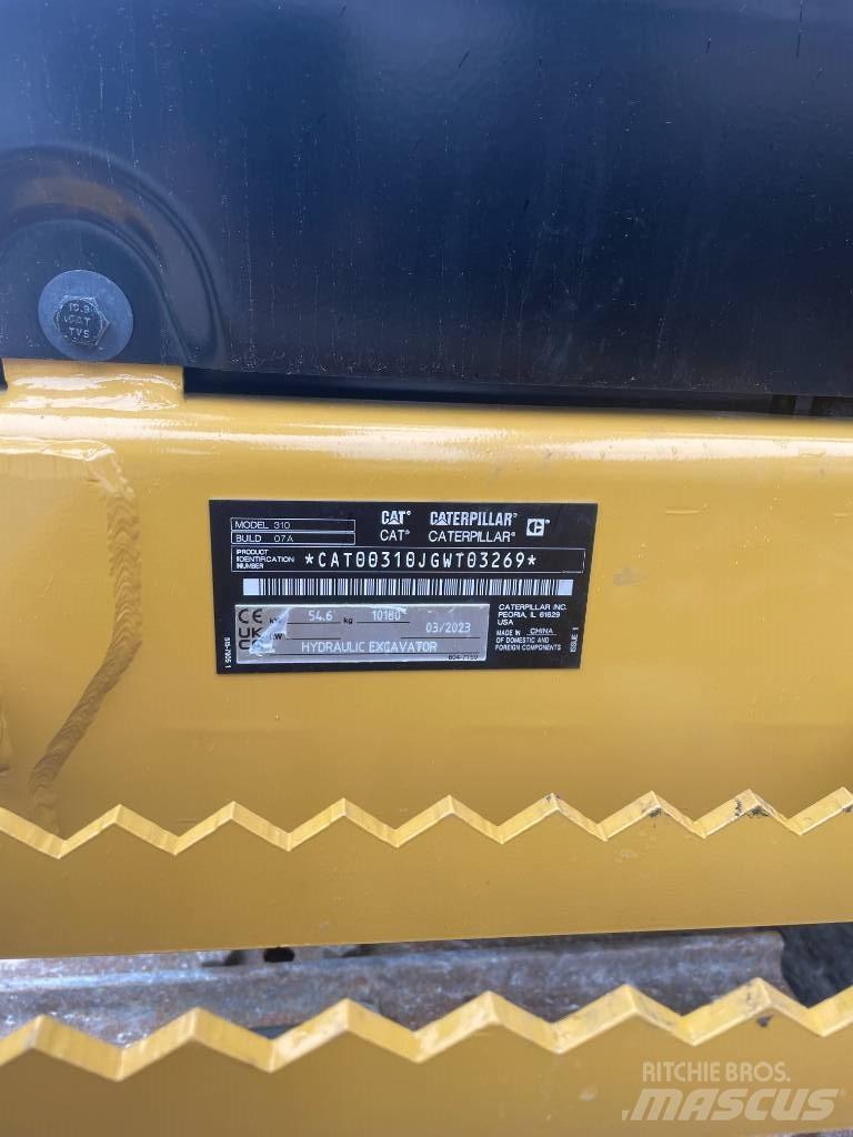 CAT 310 Pásové rýpadlá