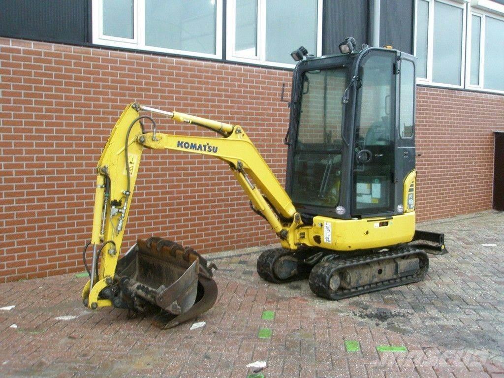 Komatsu PC16R-3HS Mini rýpadlá < 7t
