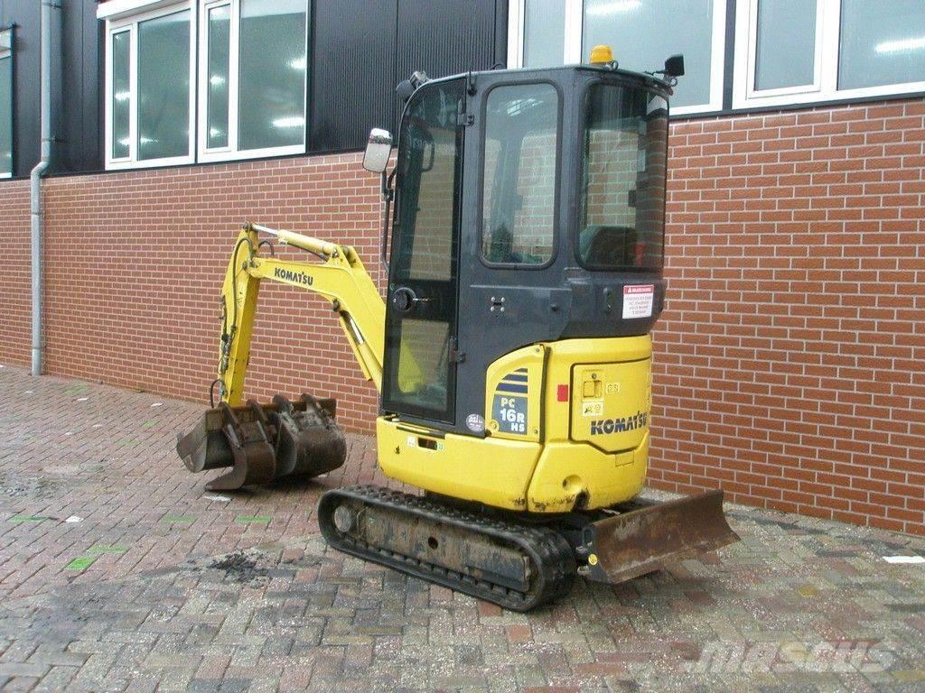 Komatsu PC16R-3HS Mini rýpadlá < 7t