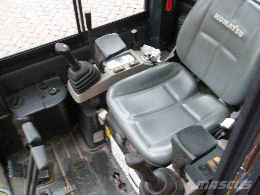 Komatsu PC16R-3HS Mini rýpadlá < 7t