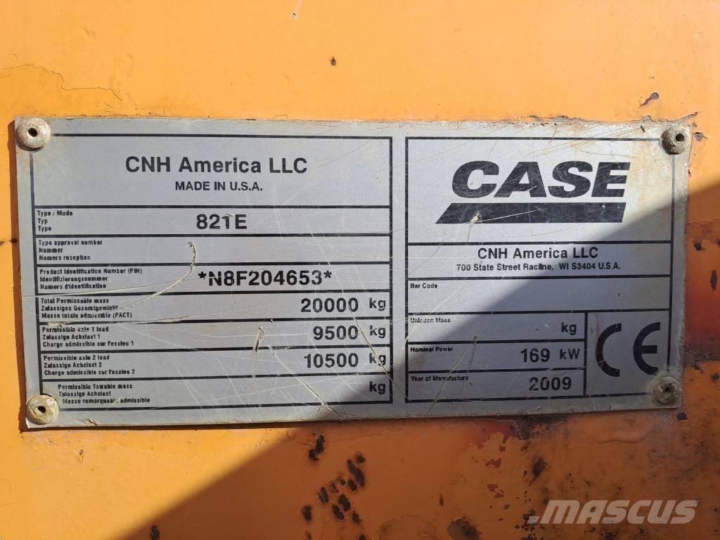 CASE 821 E XR Kolesové nakladače