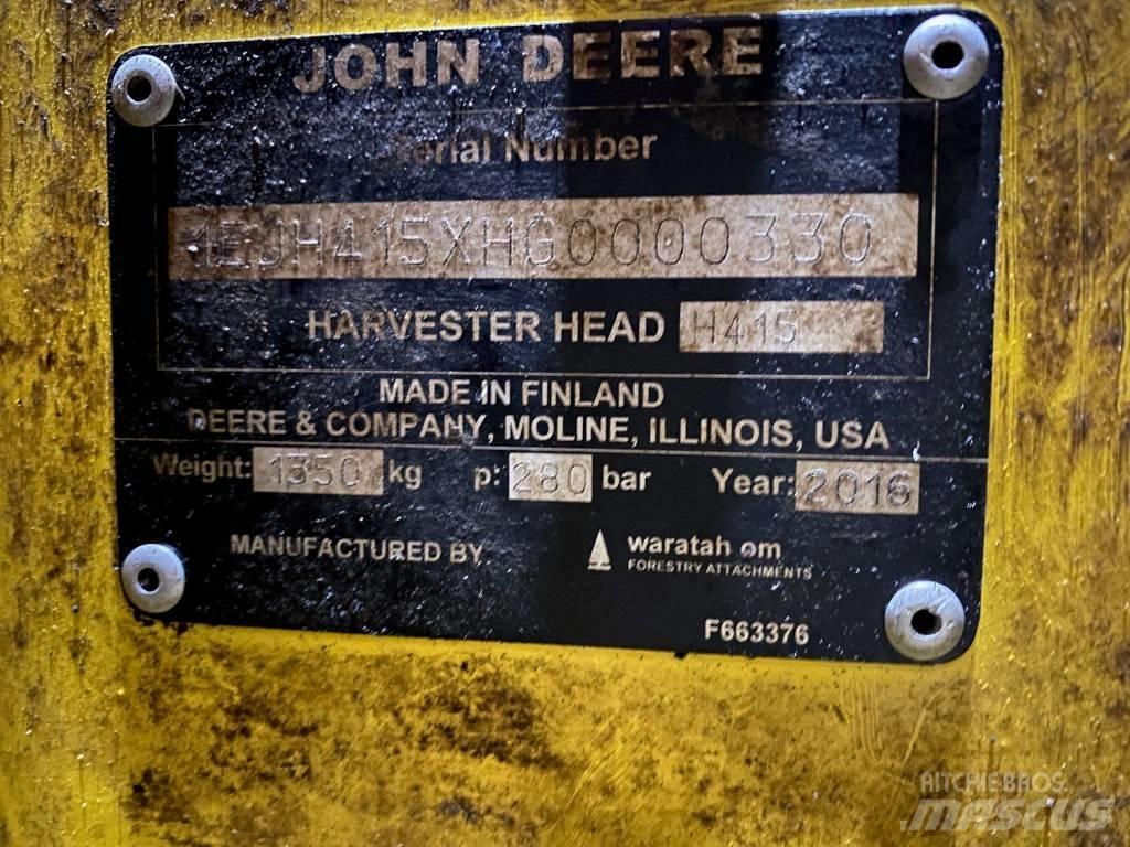 John Deere H 415 Žatevné hlavy