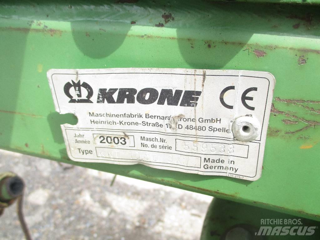 Krone KWT 10.50/8x7 Obracače a zhrabovače sena