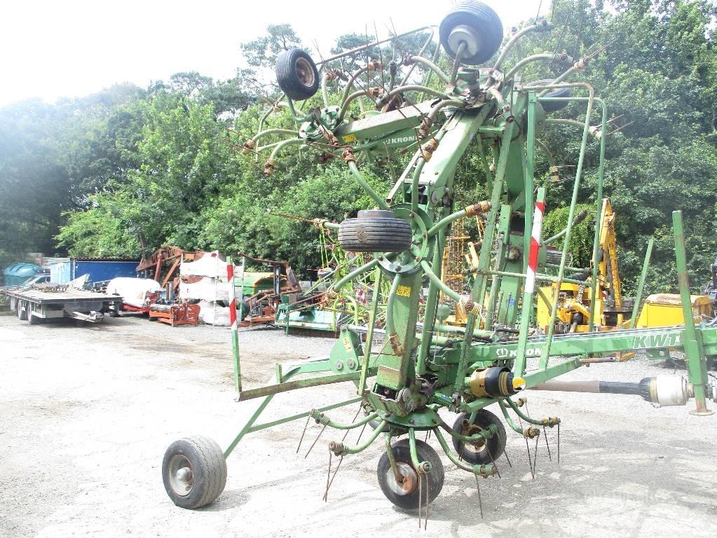 Krone KWT 10.50/8x7 Obracače a zhrabovače sena