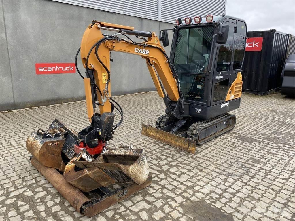 CASE CX19C Kolesové rýpadlá