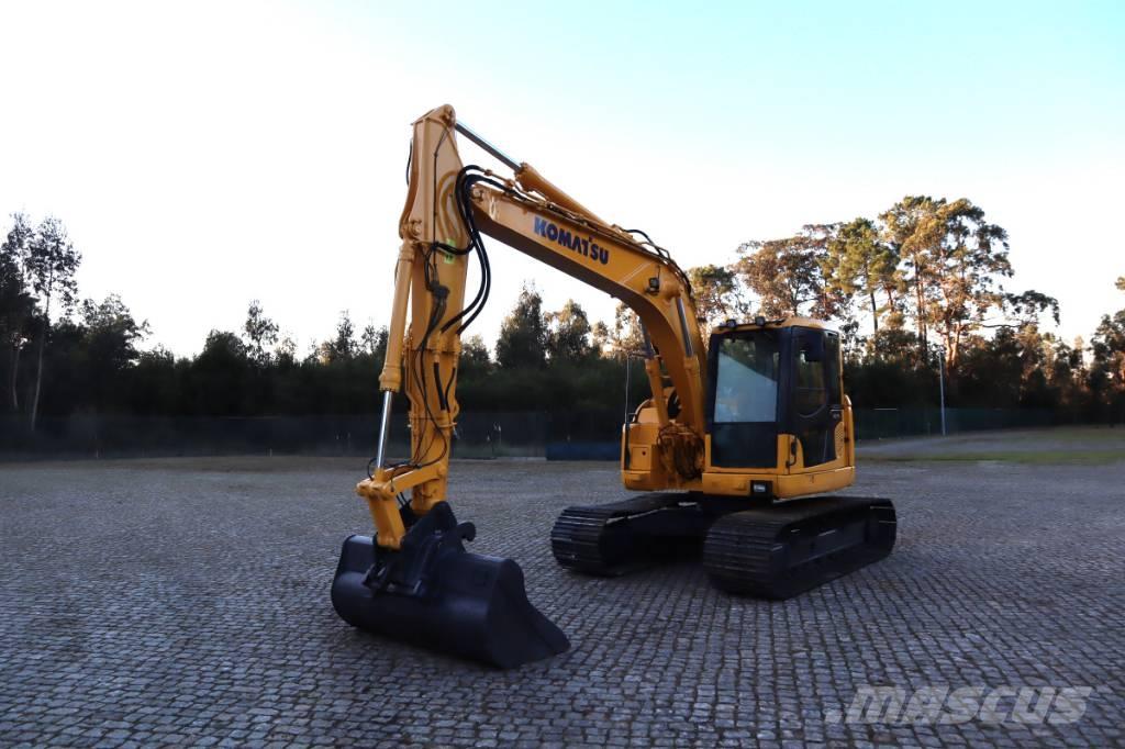 Komatsu PC138US-8 Pásové rýpadlá