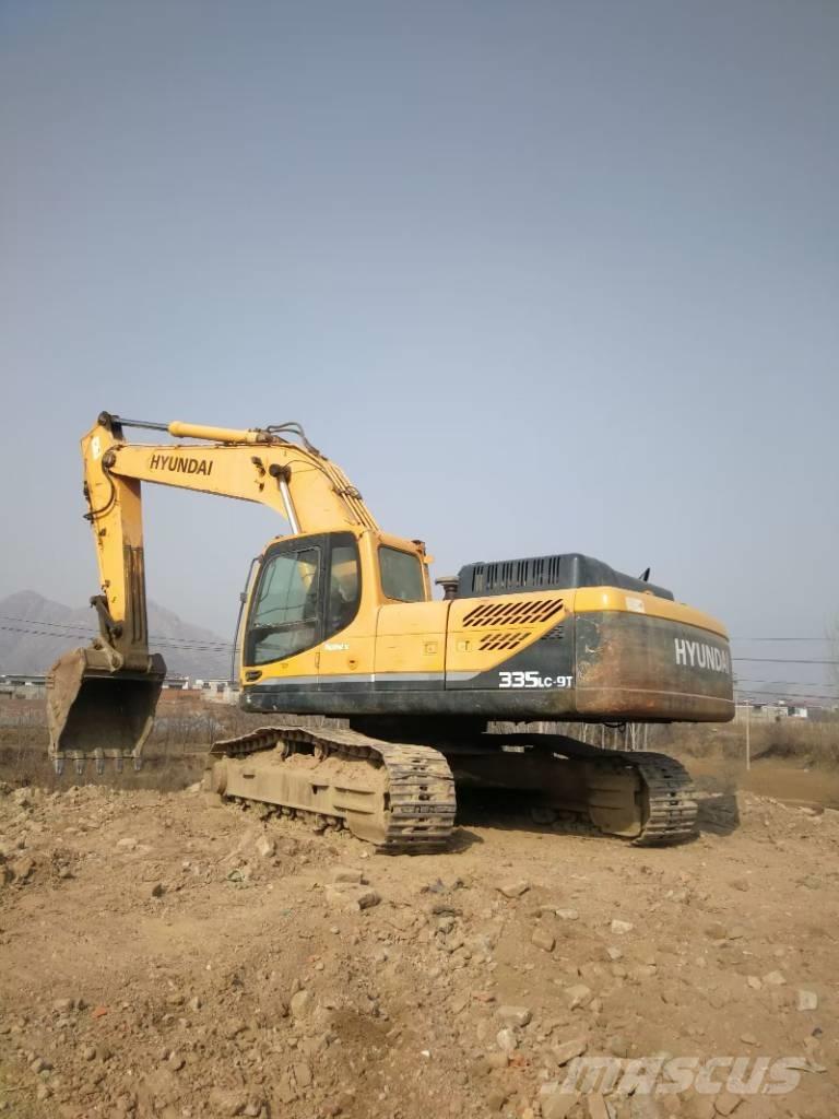 Hyundai 335lc-9s Pásové rýpadlá