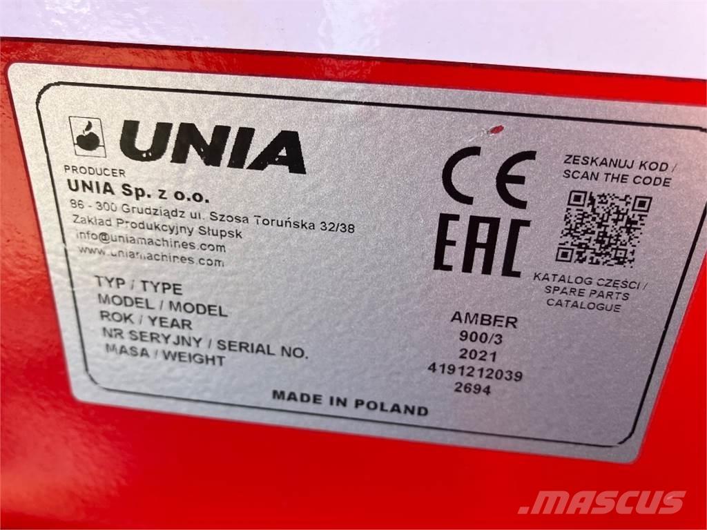 Unia Amber 900/3 Mechanické sejačky
