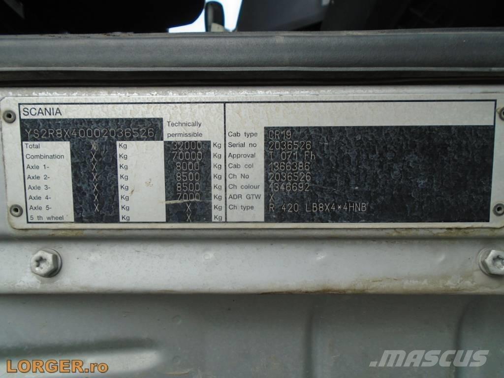 Scania R 420 Domiešavače betónu