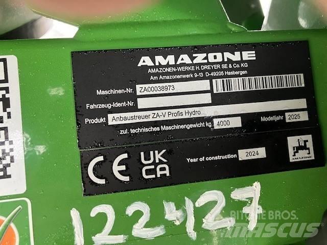 Amazone ZA-V 3200 Rozmetadlá priemyselných hnojív