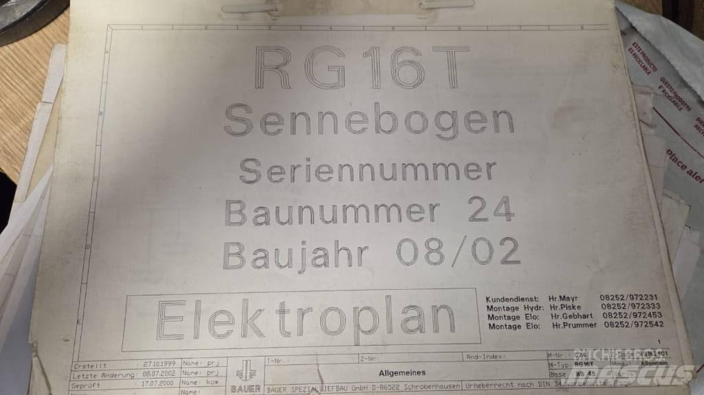 Bauer RTG 16T Vibračné baranidlá