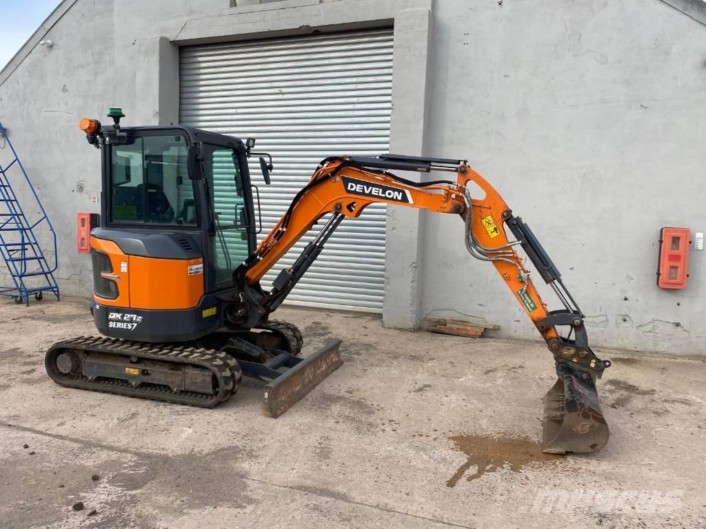 Develon DX 27 Z-7 Mini rýpadlá < 7t