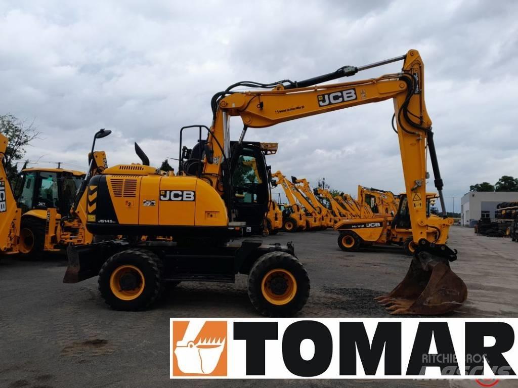 JCB JS 145 W Kolesové rýpadlá
