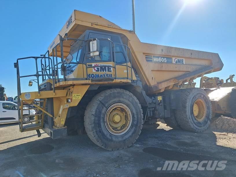 Komatsu HD605-7EO Pevné dempry