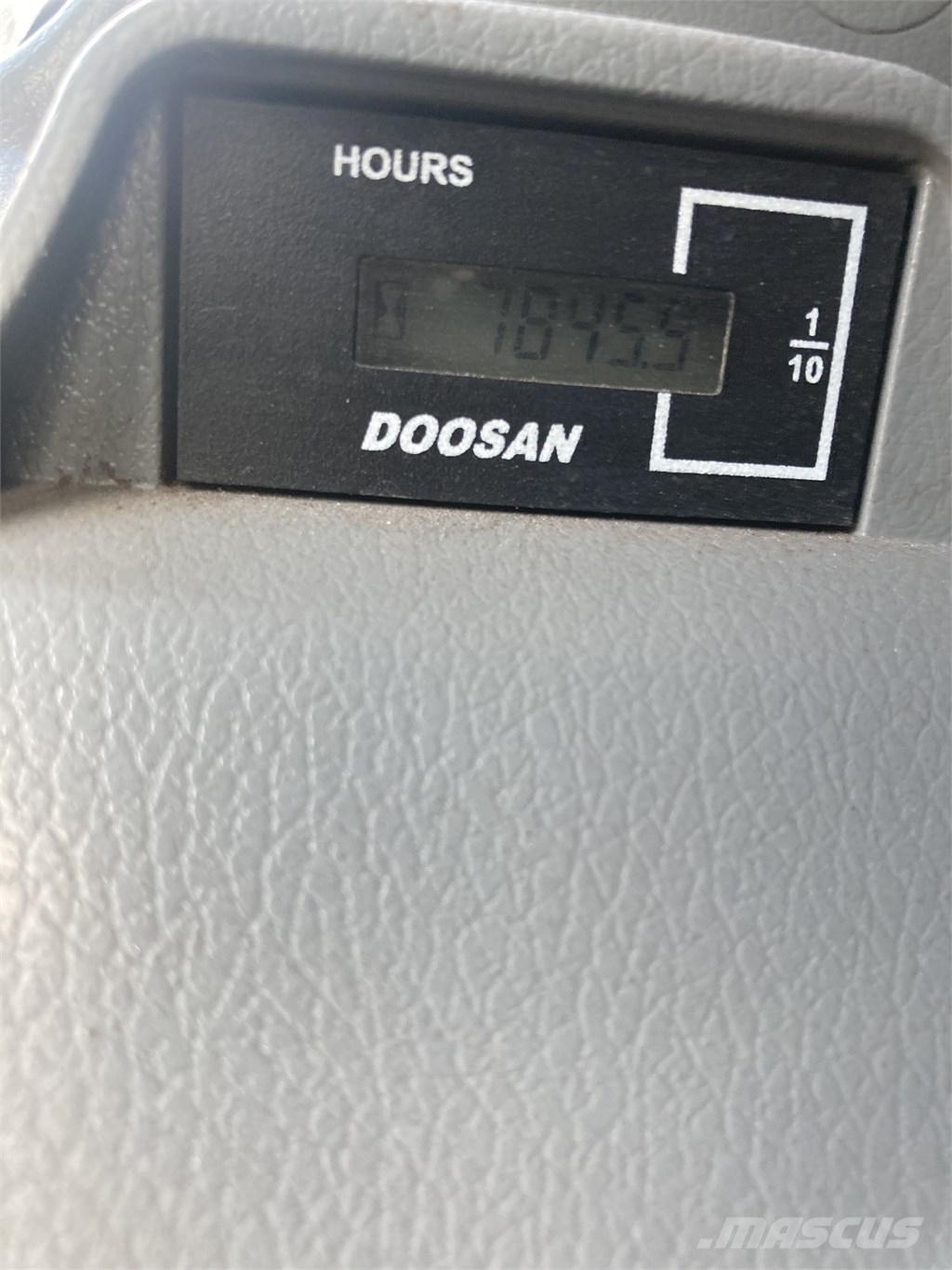 Doosan DX140W-5 Kolesové rýpadlá