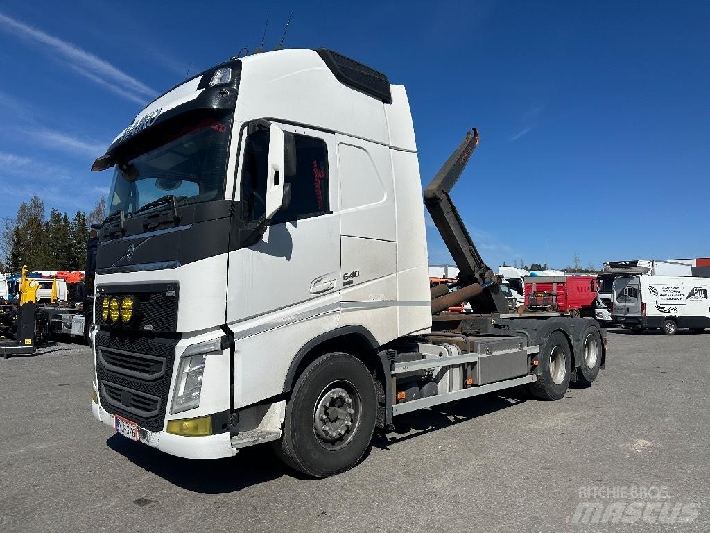 Volvo FH 13 540 6x2 Hákový nosič kontajnerov