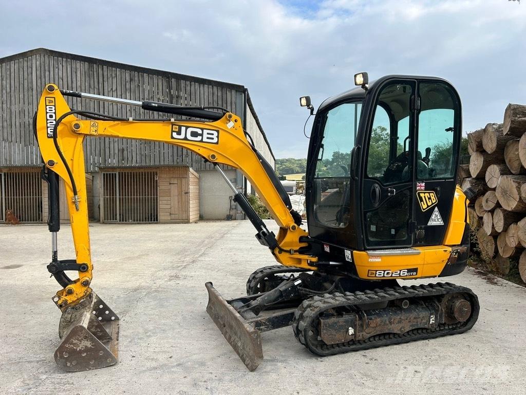 JCB 8026 CTS Mini rýpadlá < 7t