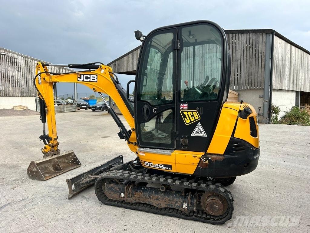 JCB 8026 CTS Mini rýpadlá < 7t