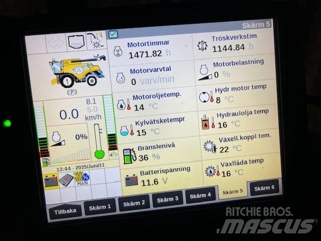 New Holland CR10.90 Kombinované zberacie stroje