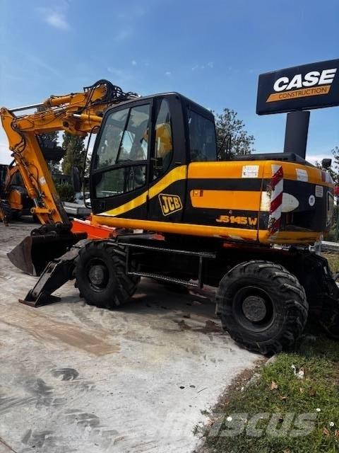 JCB JS 145 W Kolesové rýpadlá