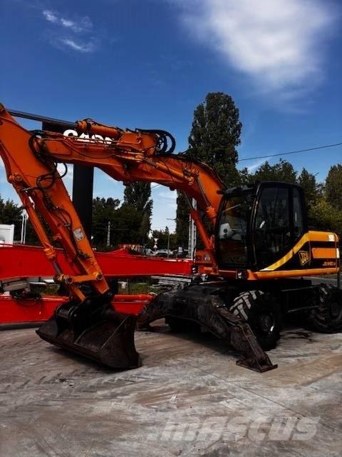 JCB JS 145 W Kolesové rýpadlá