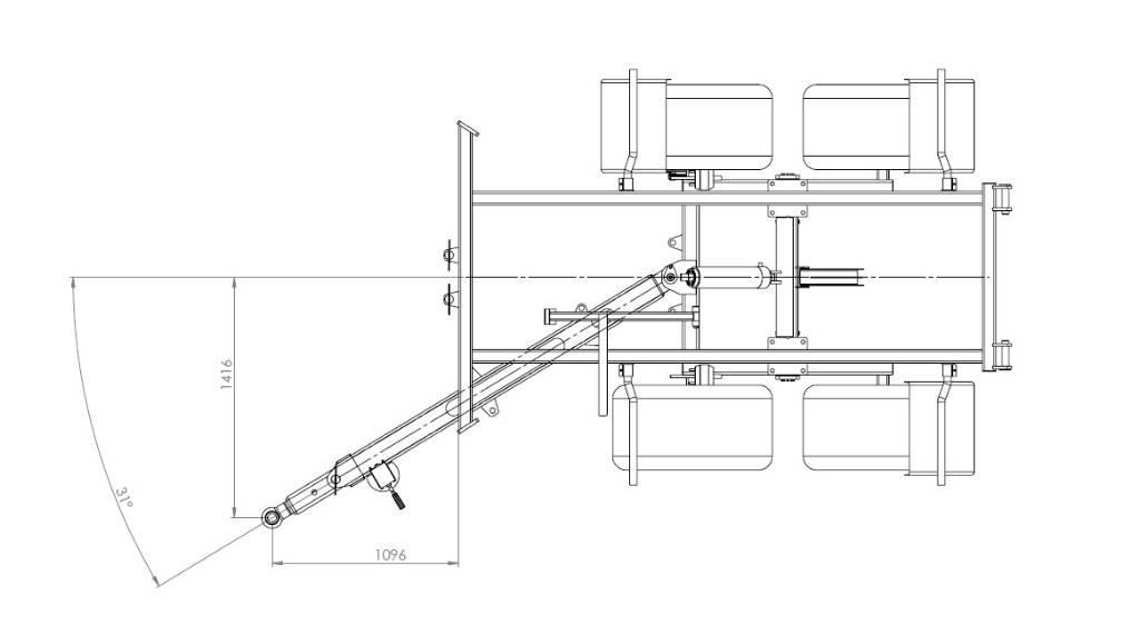 ERT 10-MALL Vyklápacie prívesy