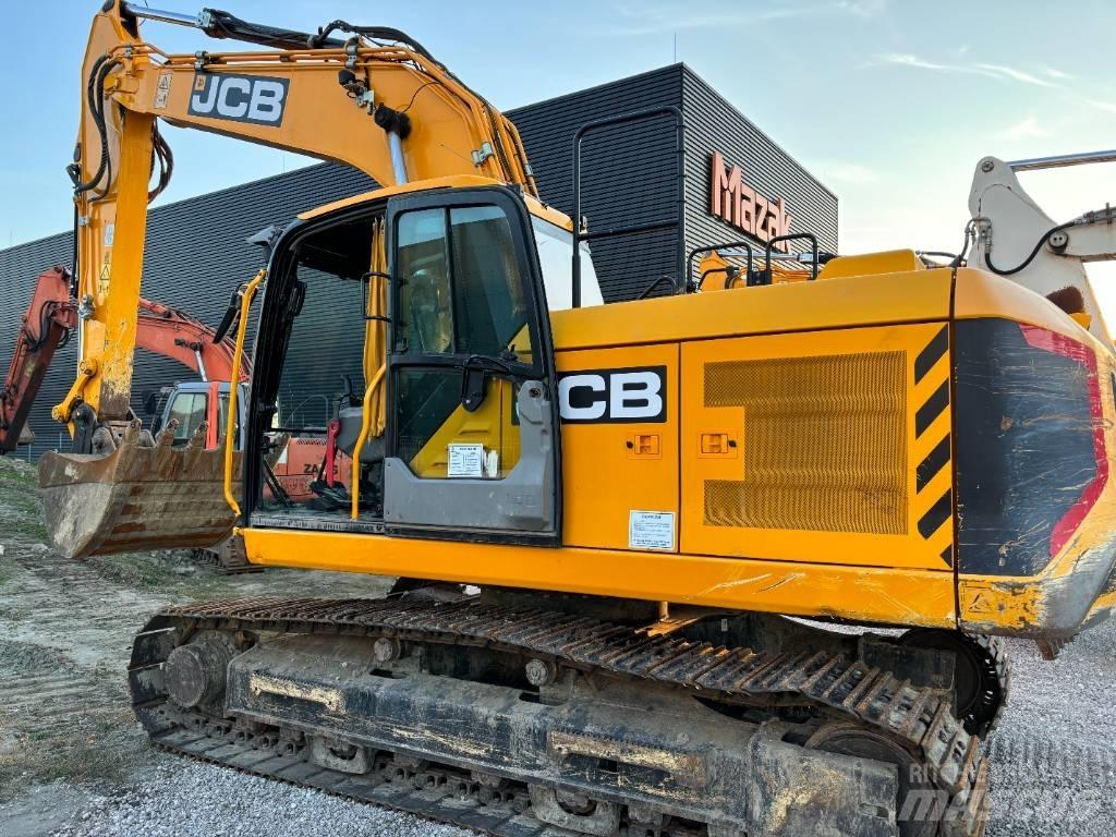 JCB 220 Pásové rýpadlá